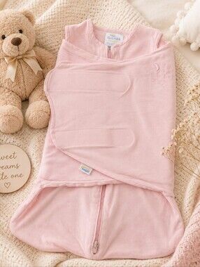 HALO SleepSack Swaddle Pink “Back Is Best” Newborn Sleep Sack | NB